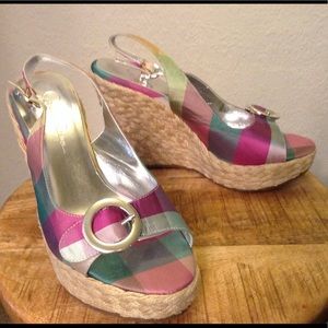 Jessica Simpson - wedge sandals, like new